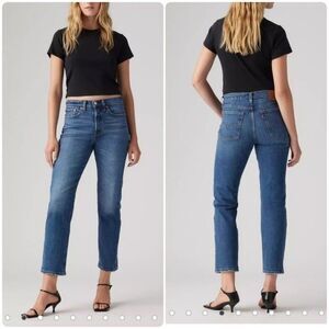 Levi's Blue Straight Leg Women's Jeans